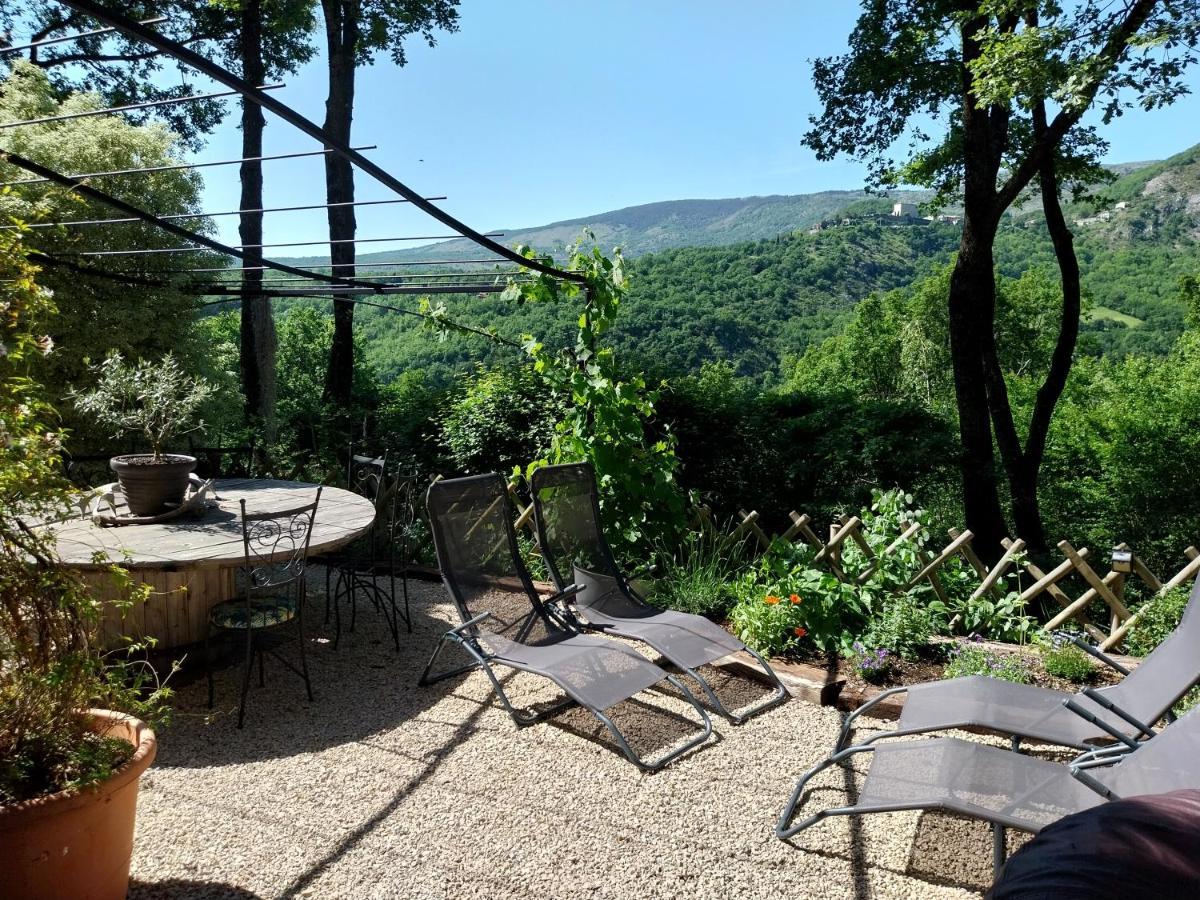 Gite Du Prinas Greolieres Buitenkant foto