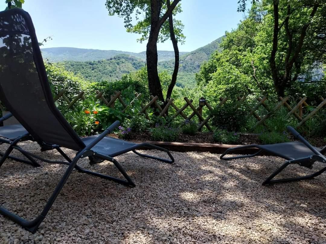 Gite Du Prinas Greolieres Buitenkant foto